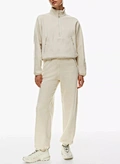 zip pockets sweatshirt